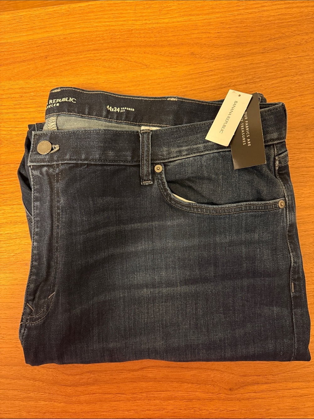 Banana Republic Men's Dark Gray Slim Straight Jeans